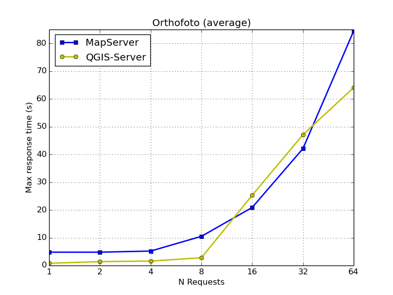 Orthofoto (average) max response