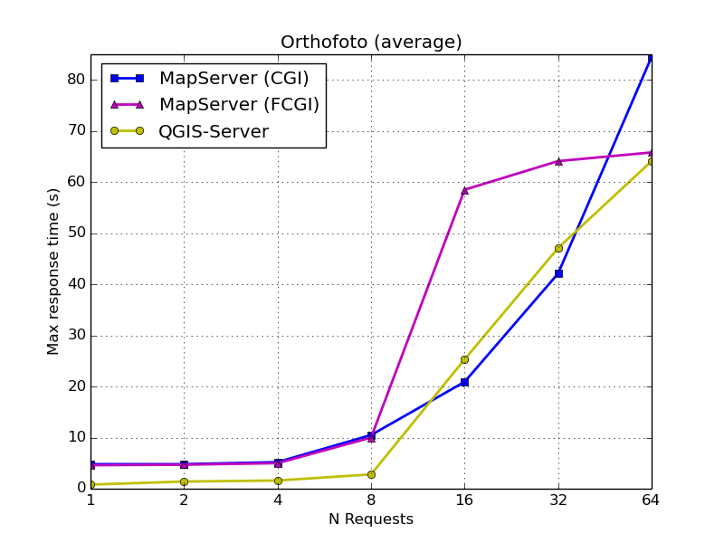 Orthofoto (average) max response